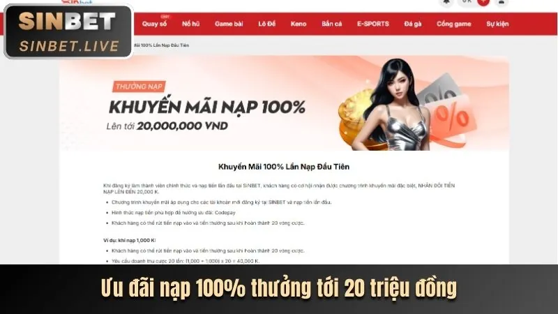 Tổng quan khuyến mãi 98win98